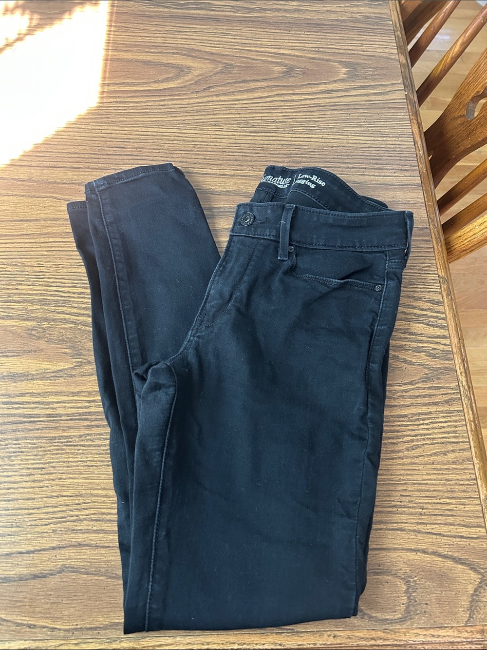 Levi low rise skinny jegging